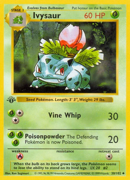 Ivysaur card image