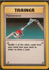 Maintenance card image