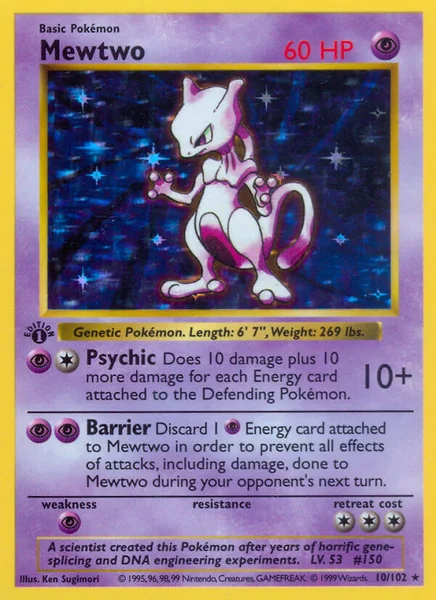 Mewtwo card image