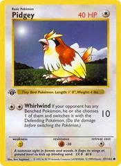 Pidgey card image