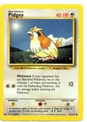Pidgey card image