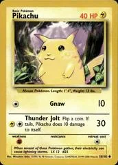 Pikachu card image