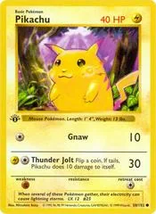 Pikachu card image