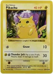 Pikachu card image
