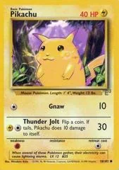 Pikachu card image