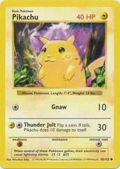 Pikachu card image
