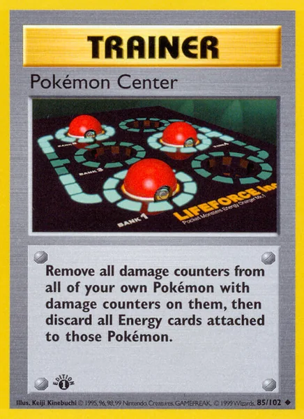 Pokemon Center card image