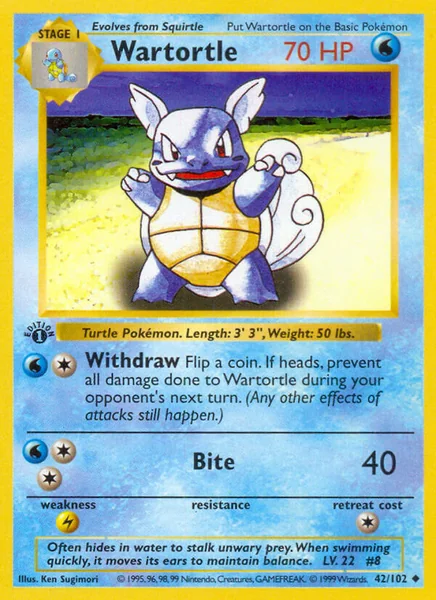 Wartortle card image