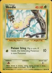 Weedle card image