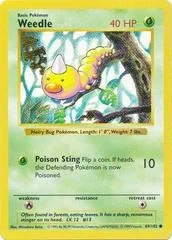 Weedle card image