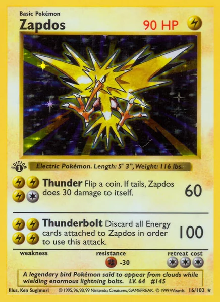 Zapdos card image