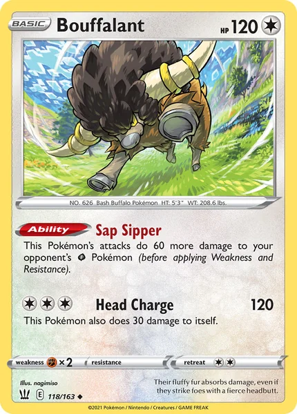 Bouffalant card image