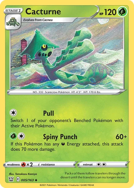 Cacturne card image
