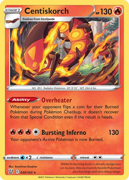 Centiskorch card image