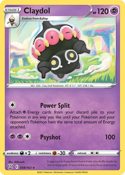 Claydol card image