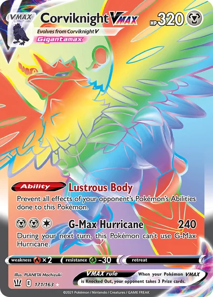 Corviknight VMAX card image