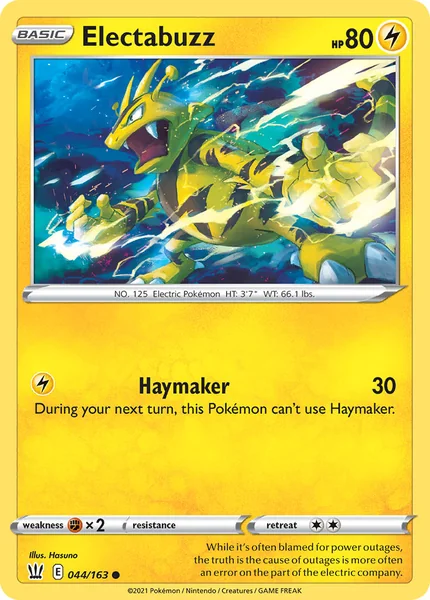 Electabuzz card image