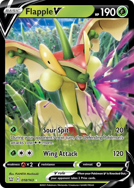 Flapple V card image