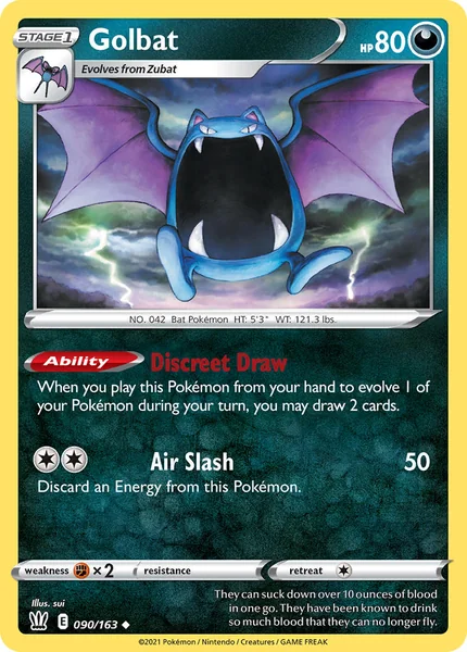 Golbat card image