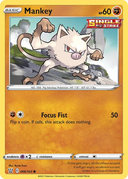 Mankey card image