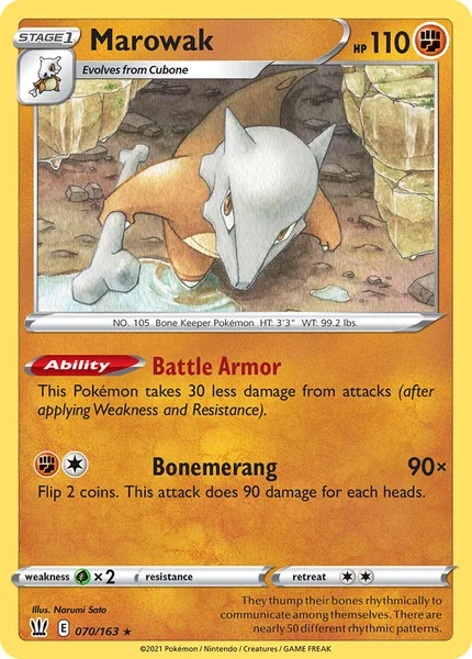 Marowak card image
