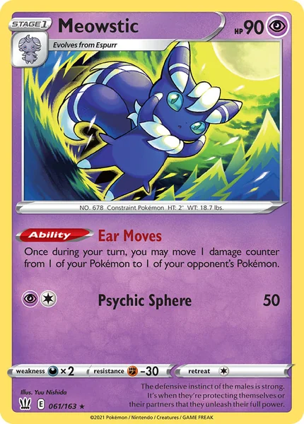Meowstic card image