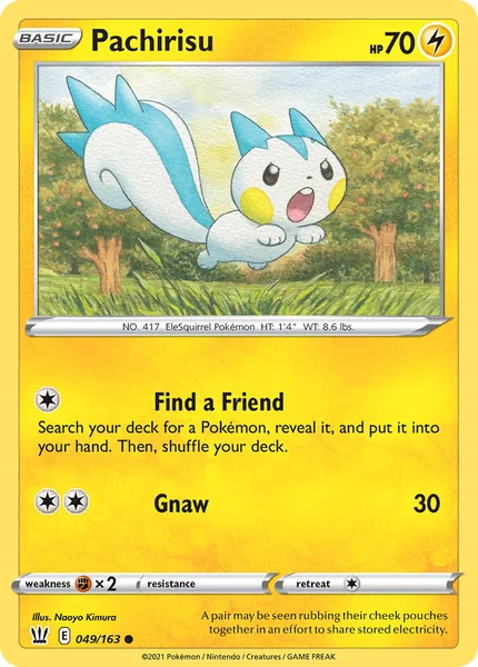 Pachirisu card image