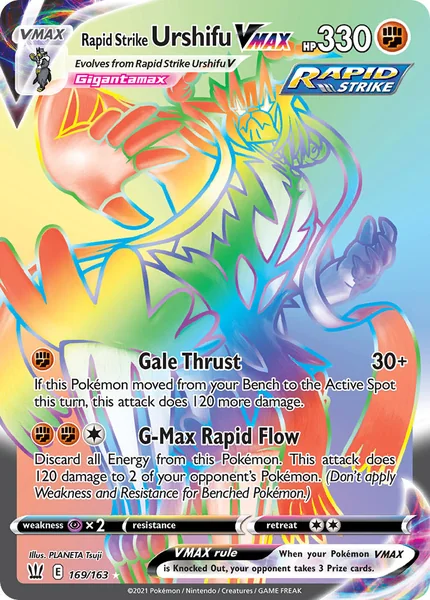 Rapid Strike Urshifu VMAX card image
