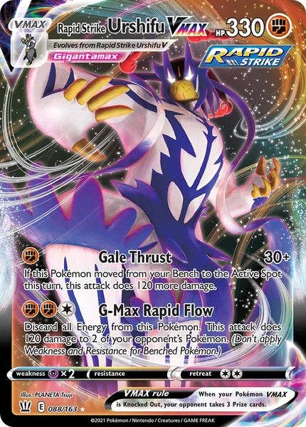 Rapid Strike Urshifu VMAX card image