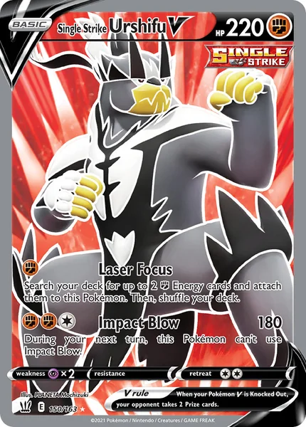 Single Strike Urshifu V card image