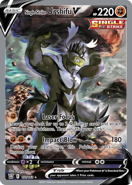 Single Strike Urshifu V card image