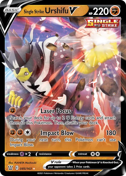 Single Strike Urshifu V card image