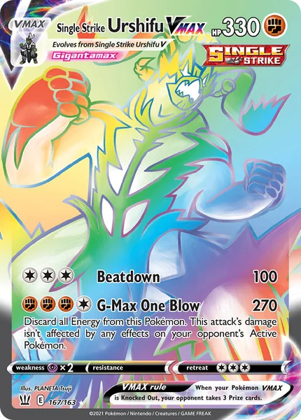 Single Strike Urshifu VMAX card image