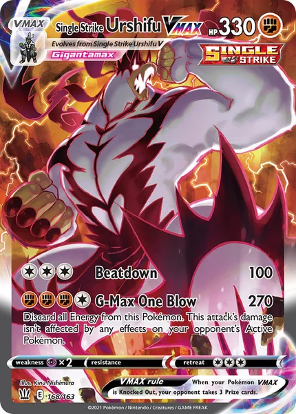 Single Strike Urshifu VMAX card image
