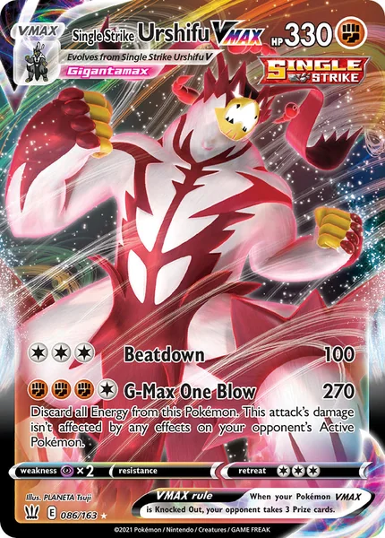 Single Strike Urshifu VMAX card image