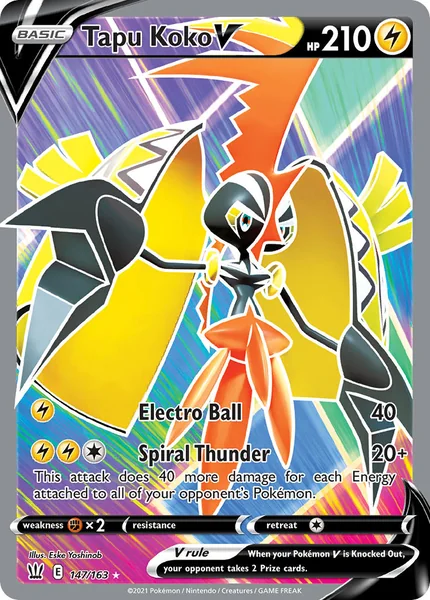 Tapu Koko V card image