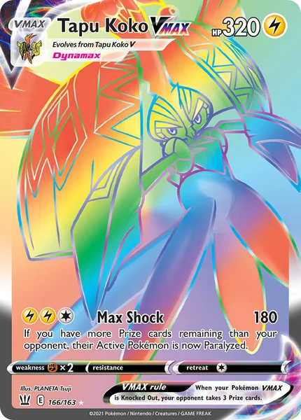 Tapu Koko VMAX card image