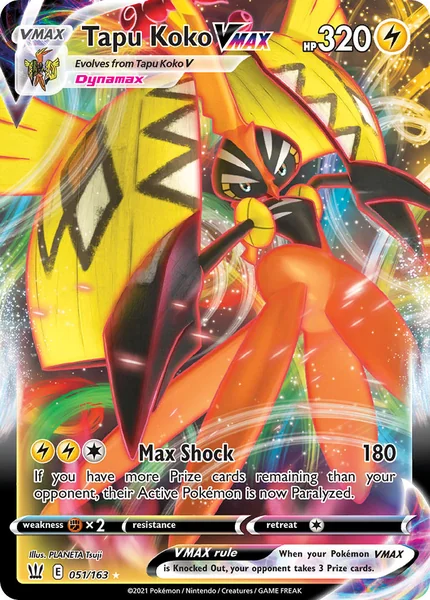 Tapu Koko VMAX card image