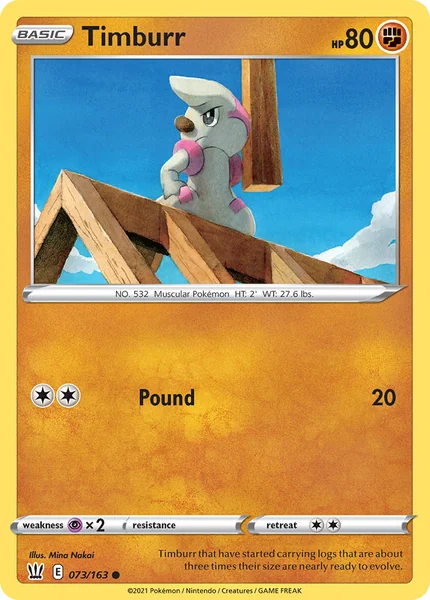 Timburr card image