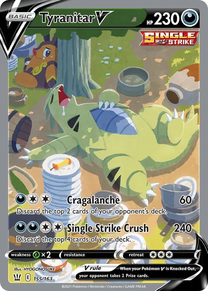 Tyranitar V card image