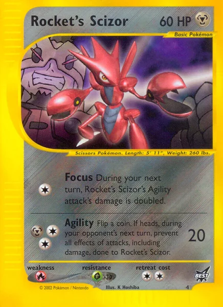 Rocket's Scizor card image