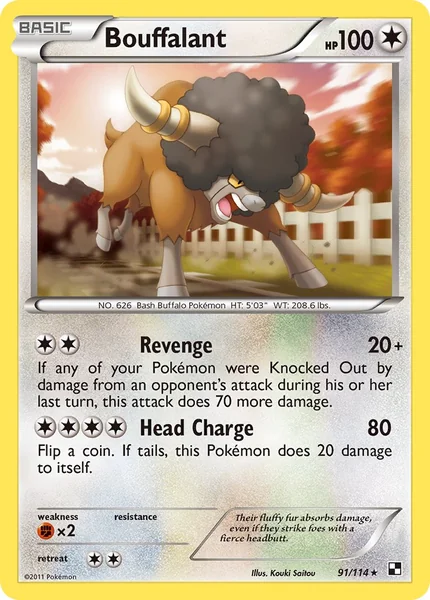 Bouffalant card image