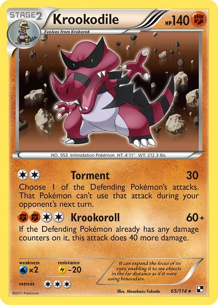 Krookodile card image