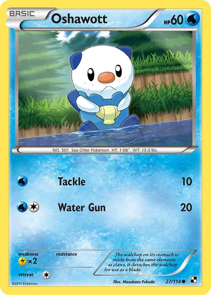 Oshawott card image