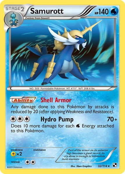 Samurott card image