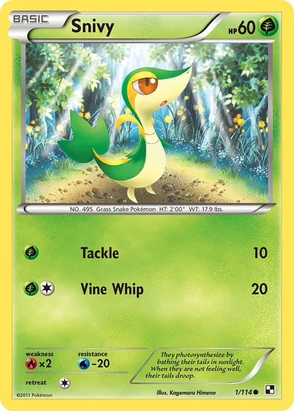 Snivy card image