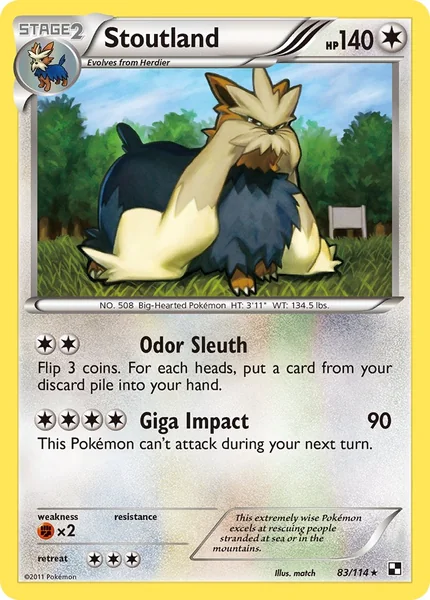 Stoutland card image