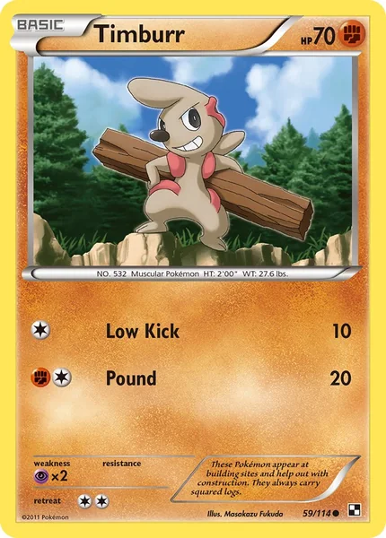 Timburr card image