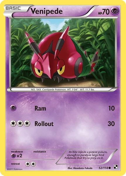 Venipede card image