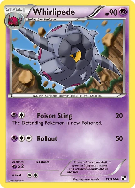 Whirlipede card image
